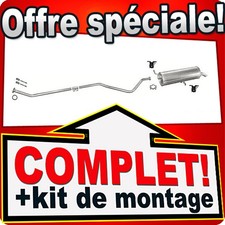 Ligne pot d'échappement pour