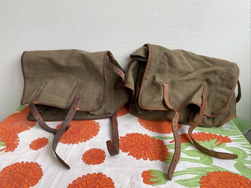 Anciennes besace musette - anciennes,
