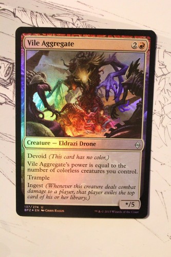 Mtg vile aggregate - aggregate, foil