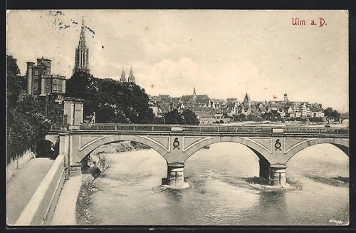Ulm pont cathédrale - ulm, a.