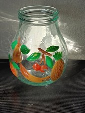 Pot Verre Rumtopf Fruits Peint