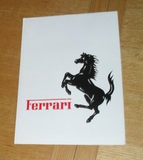 Ferrari Range Brochure 1976 BB512 308 GTB GTS Dino GT4 Scaglietti 400 UK Market