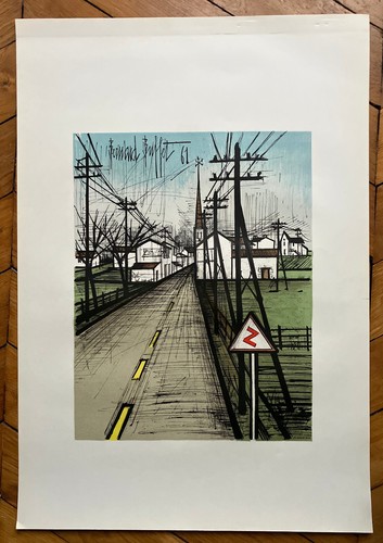 Bernard buffet affiche en - buffet,