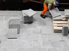 JUWEELA 140 dalles béton