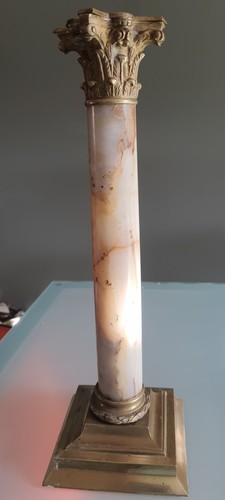 Grand pied lampe petrole - grand,