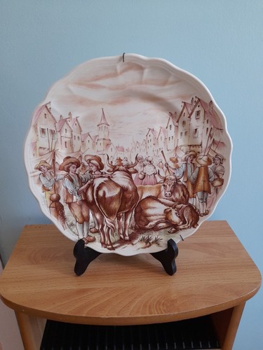 Jolie assiette décorative - assiette,