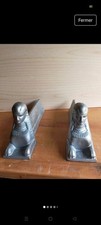 2 Chenets de cheminée sphinx