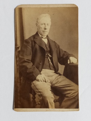 Cdv victorian portrait - cdv,