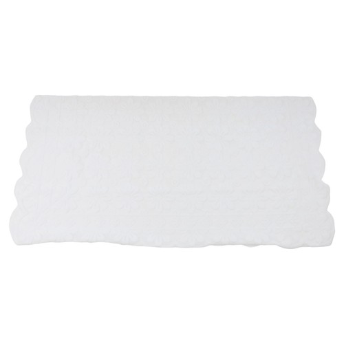 Nappe motif dentelle fleurs
