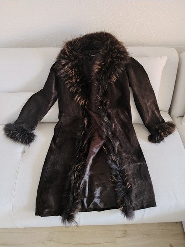 Manteau fourrure daim - daim,