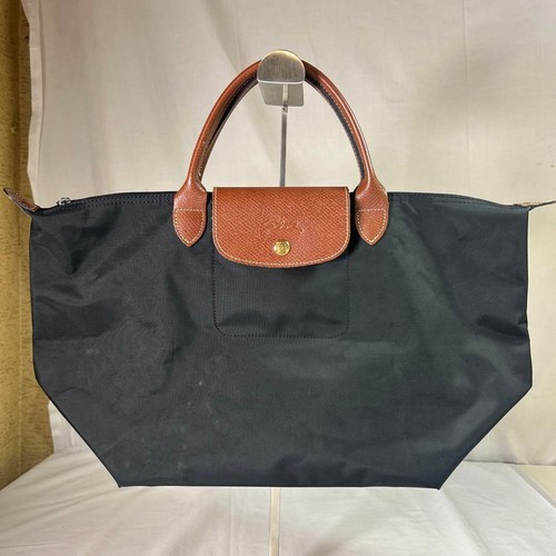 Longchamp black tote bag - black,