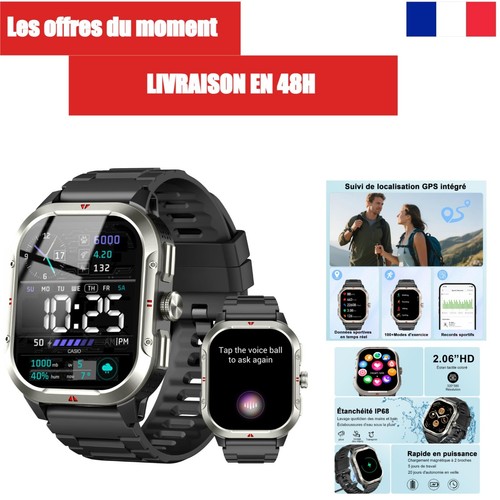 Montre connectée homme - homme, gps