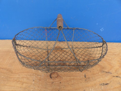 Ancien panier métal - ancien, en