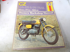1969- newer CZ 125cc, 175cc Trail Service Repair Manual Haynes