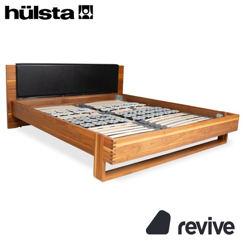 Hülsta bois lit cuir - lit,