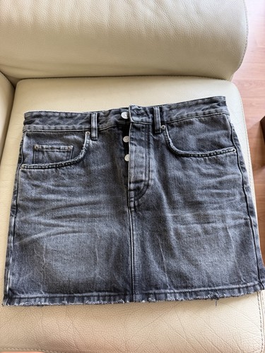 Balenciaga jupe mini jean