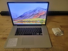 Apple A1297 MacBook Pro 17" Early 2011 i7 8gb RAM 256gb SSD Laptop READ 