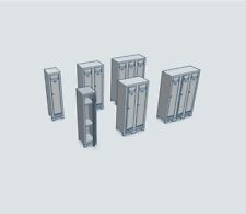 Modern Wardrobe Locker Set - 1/43