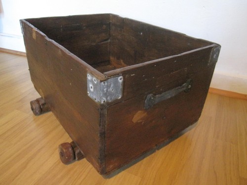 Ancienne caisse bois - ancienne,