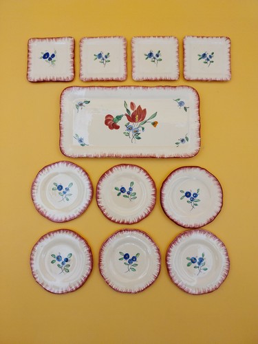 Assiettes rondes et - rondes,
