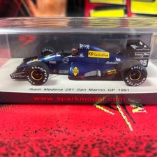 Spark F1 Modena 291 E. Van de Poele 1991 San Marino GP Formula 1 Diecast