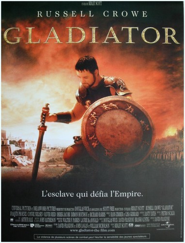 Gladiator affiche cinéma - affiche,