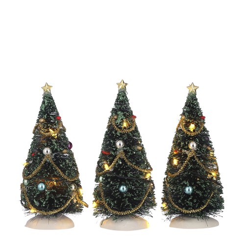 Luville lot sapin miniature - lot, de