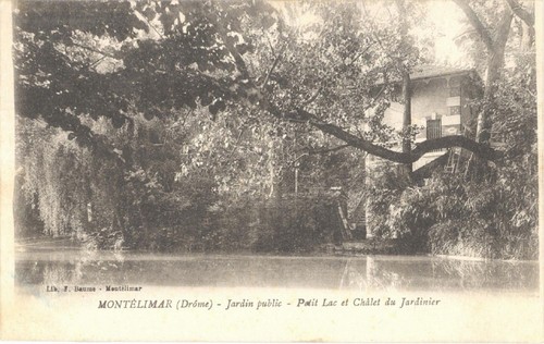 Cpa montelimar jardin - cpa, 11