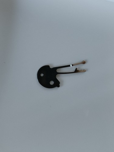 Setting lever spring omega - setting,
