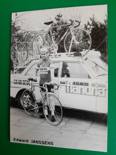 Cyclisme carte cycliste edward - carte,