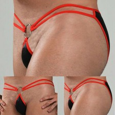 Sous-vêtements hommes sissy string extensible bikini malles boxer slip string G
