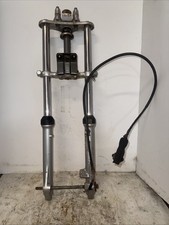 2005 YAMAHA PW 80 OEM TAKE OFF FRONT FORKS W/TRIPPLE TREE & BEARINGS/BOLTS