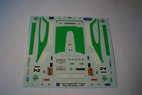Decal ford capri piot - capri, jf.