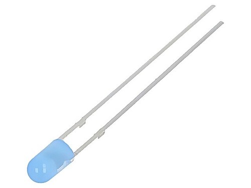 Osb5yu3e34b led 3mm bleu - 2x,