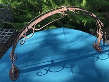 Grand ciel de lit fer forgé