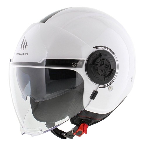 Casque jet viale blanc - casque, s