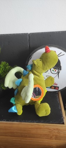 Doudou dragon vert walter - doudou,