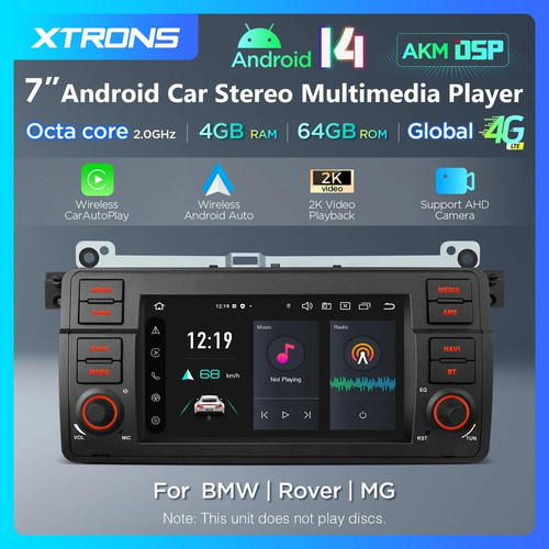 Xtrons px7446bl autoradio bmw - xtrons,