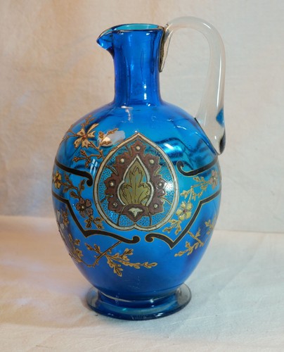Art nouveau carafe verre - carafe,