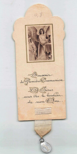 Ancienne image pieuse 1946 - image,