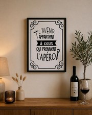 cadre déco mural humour