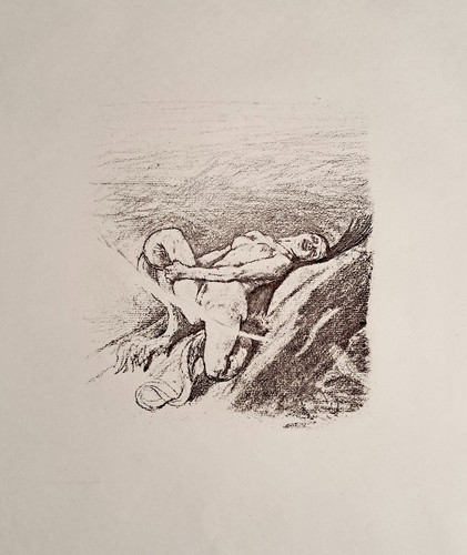 Félicien rops sirène à - rops,,