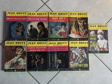 Lot 9 Livres Jean Bruce OSS