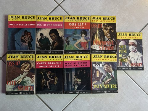 Lot livres jean bruce - jean, oss