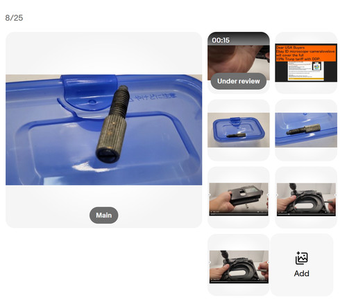 Vis pour microscope olympus - vis,