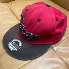 casquette homme  rouge à