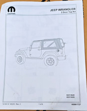 JEEP WRANGLER Modèle 2 Portes