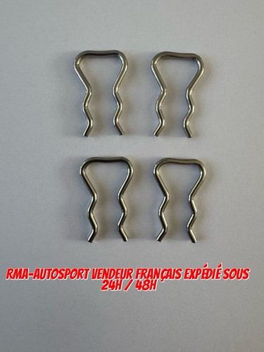 Agrafes clip retour de - 4x,