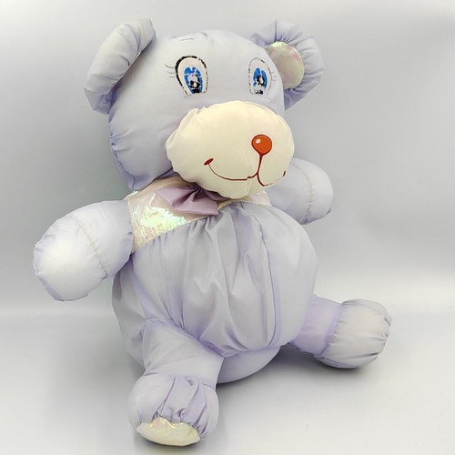 Peluche puffalump ours bleu - peluche,