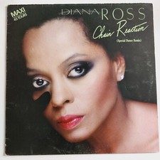 ✿ 12" MAXI DISCO ✿ DIANA ROSS : CHAIN REACTION - SPECIAL DANCE REMIX 6.52